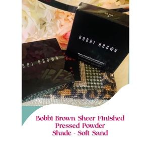 Authentic Bobbi Brown Sheer Finished Pressing Powder